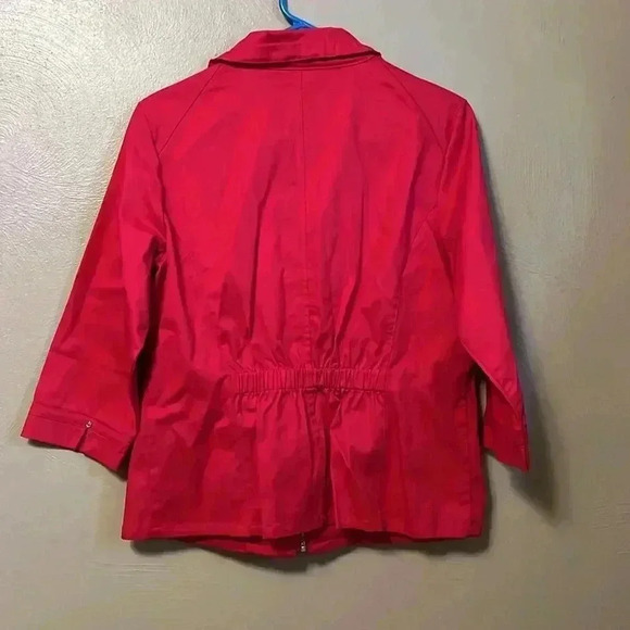 Christopher & Banks Petite Red Jacket - Picture 3 of 3